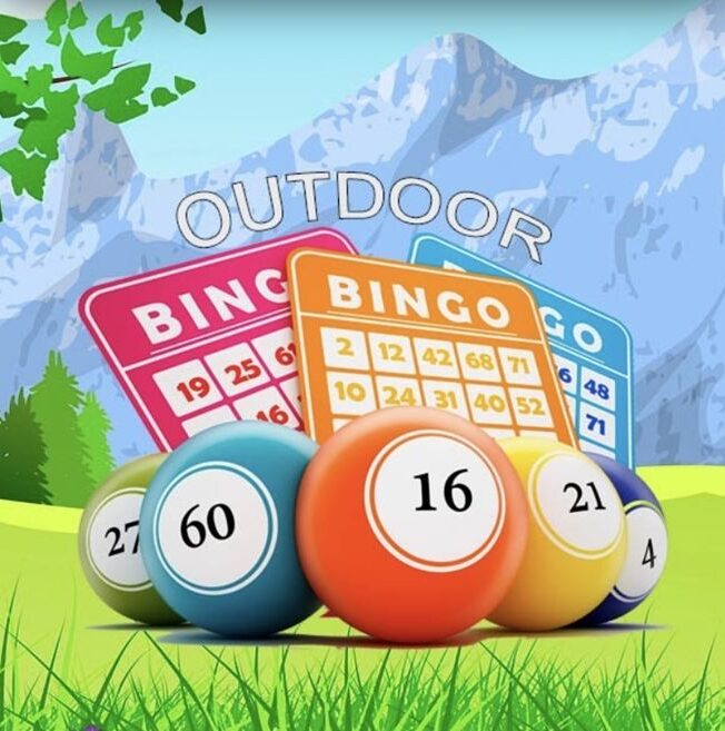 Bingo pelataan ulkona